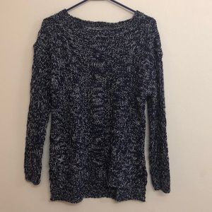 Dark Blue Knit Sweater